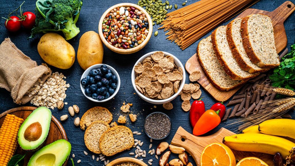 alimentação com fibras
