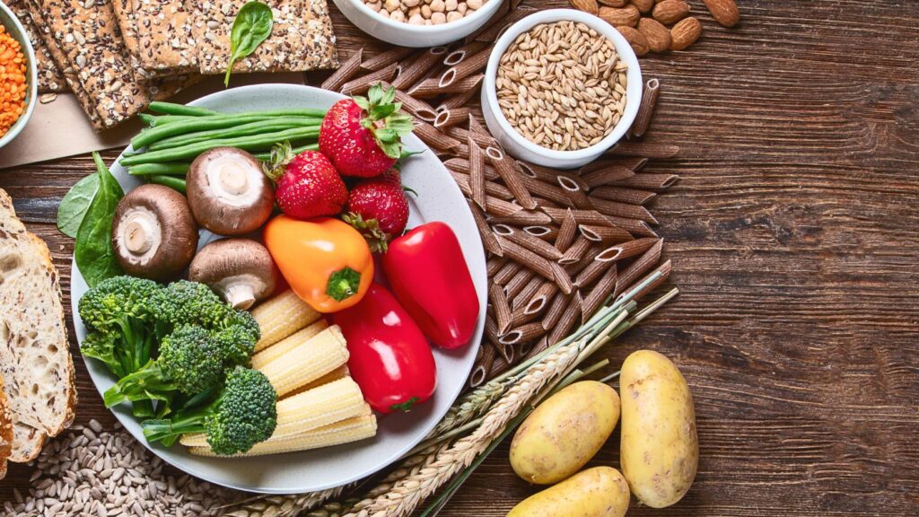 ALIMENTAÇÃO rica em fibras